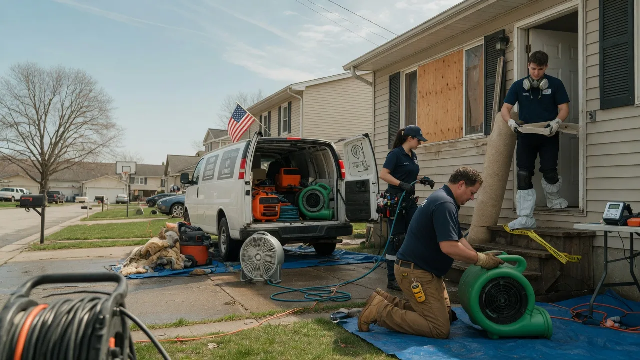 Water Damage Restoration in Carmen, OK near me